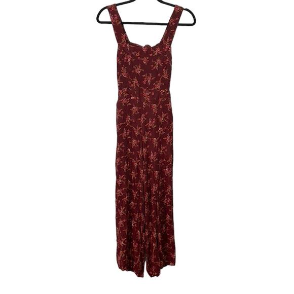 Madewell Apron Bow-Back Jumpsuit in Windowbox Floral Women’s size 0 - Picture 5 of 11
